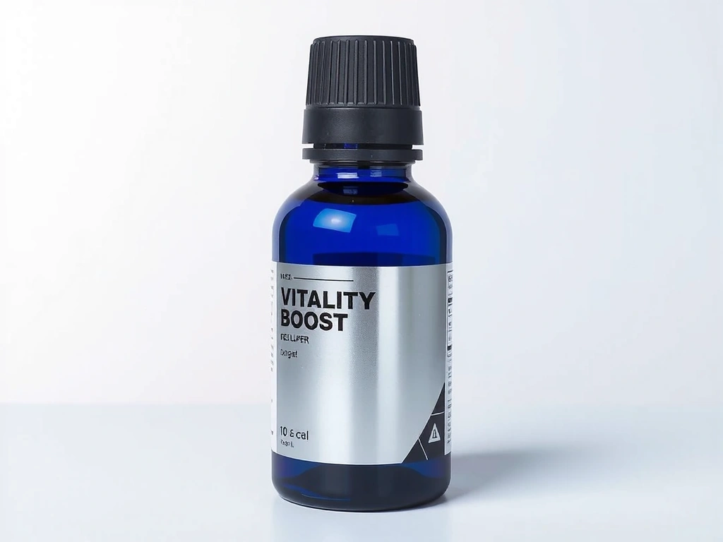 Healthandglowhungarycv & Glow Men's Vitality Supplement bottle